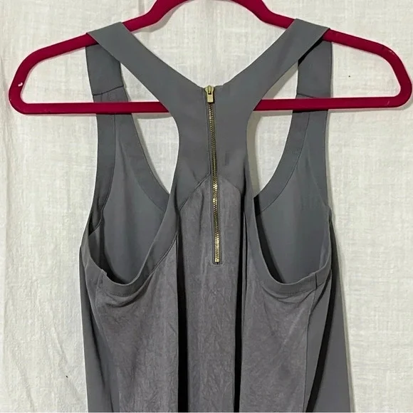 Women's Express Racer Back Zip up Sleeveless Top Size Small - Picture 3 of 7